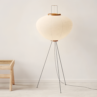 Japanese Noguchi Isamu Floor Lamp | Minimalistic Design