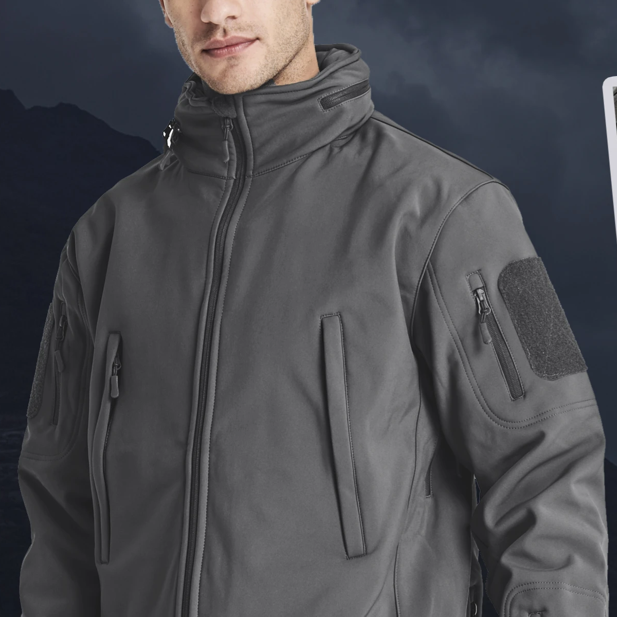 Sturmet - Waterproof Winter Coat Men – Weatherproof, Breathable, Hooded