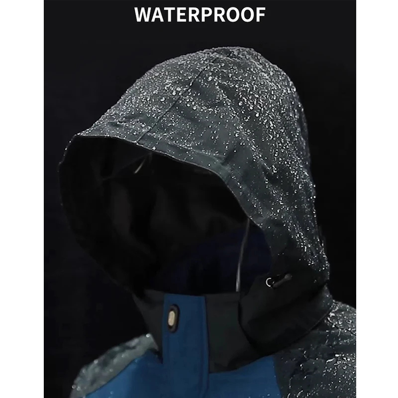 Isother - Waterproof Winter Coat for Men – Weatherproof, with Hood, Breathable