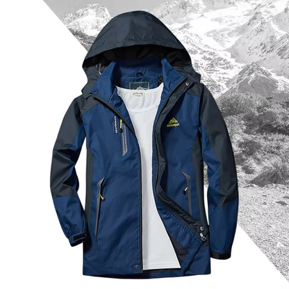 Hivolux - Waterproof Winter Coat for Men – Windproof, Lightweight, Outdoor Jacket