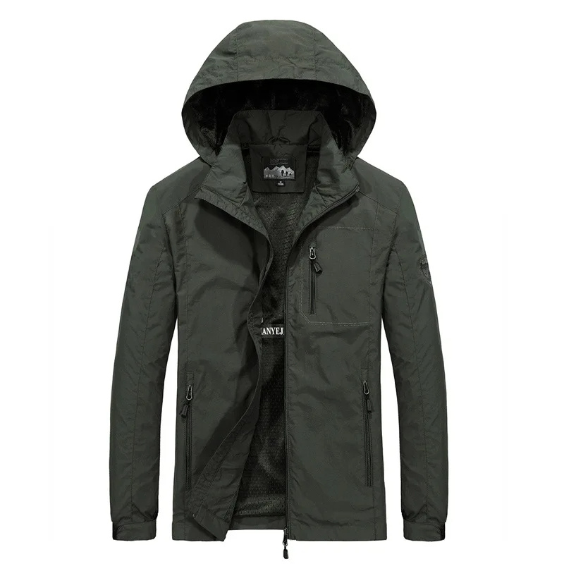 Kalther - Winter Coat for Men with Hood, Windproof and Waterproof Outdoor Jacket