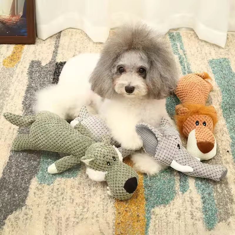 Interactive Plush Pet Toy