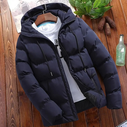 Stronger - Puffer Jacket Men Windproof Lined Winter Jacket With Hood