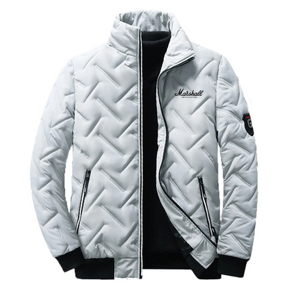 Puffer Jacket Men With Hood Lightly Lined Winter Jacket