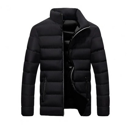 Kälteza - Puffer Jacket for Men, Warmly Lined, Windproof Hoodie Jacket