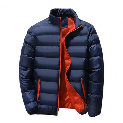 Kälteza - Puffer Jacket for Men, Warmly Lined, Windproof Hoodie Jacket