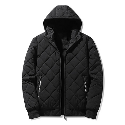 Sturmgut - Puffer Jacket Men Lightly Lined Breathable Hooded Jacket