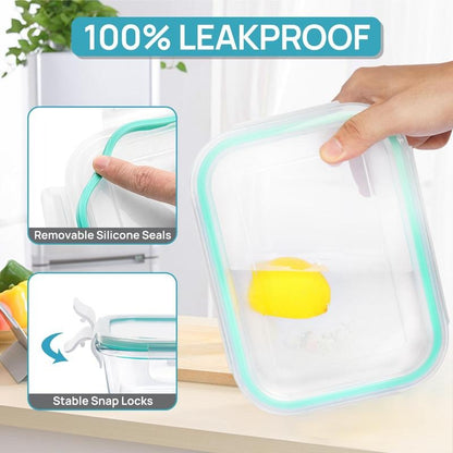 PureSeal Glass Storage Set