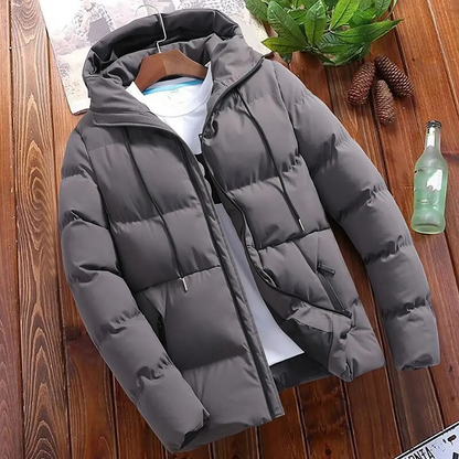 Stronger - Puffer Jacket Men Windproof Lined Winter Jacket With Hood