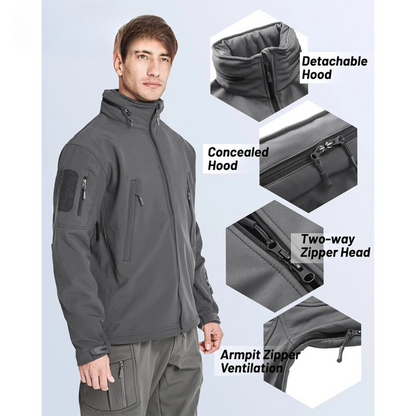 Sturmet - Waterproof Winter Coat Men – Weatherproof, Breathable, Hooded