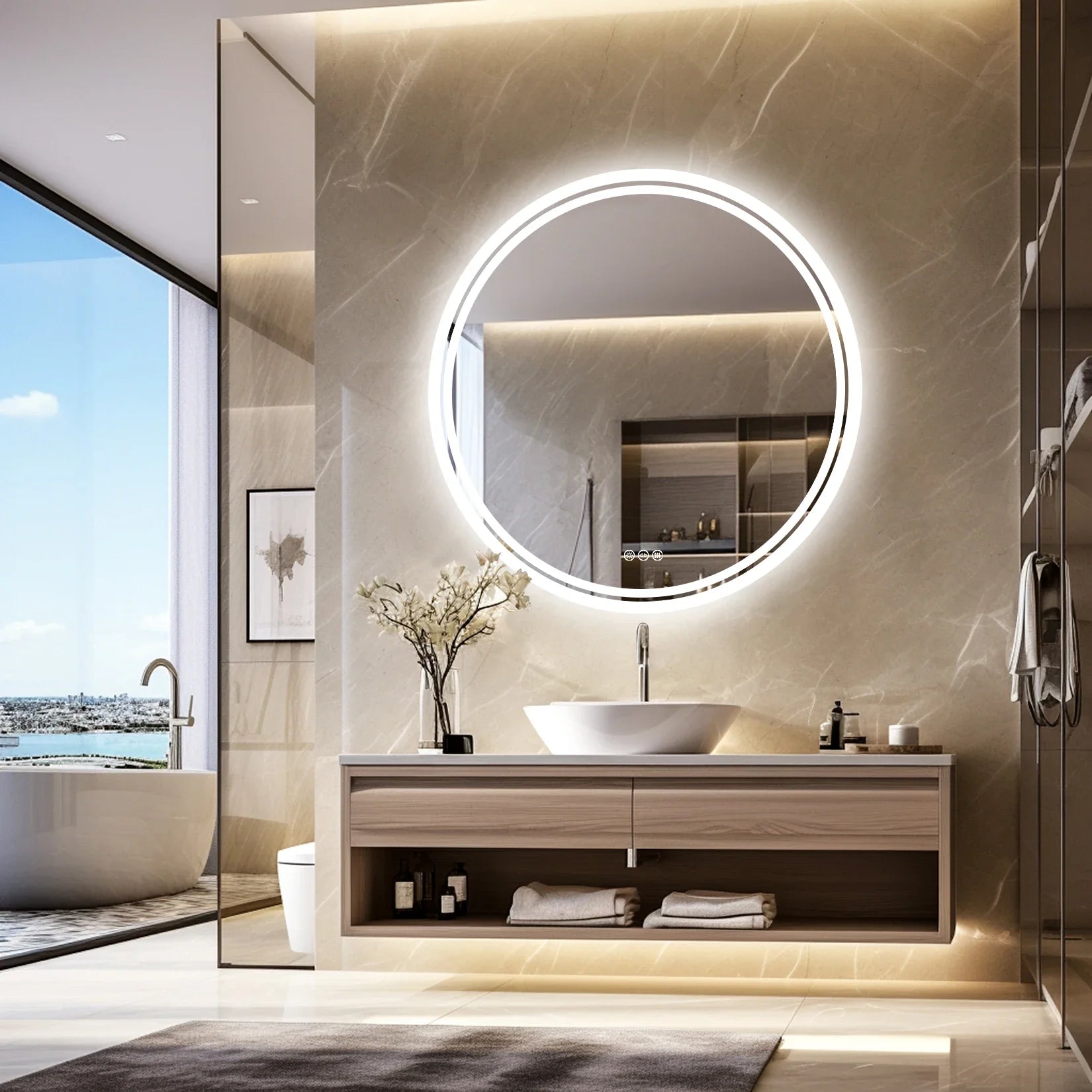 Bathroom Mirror with Light | Illuminate Your Reflection