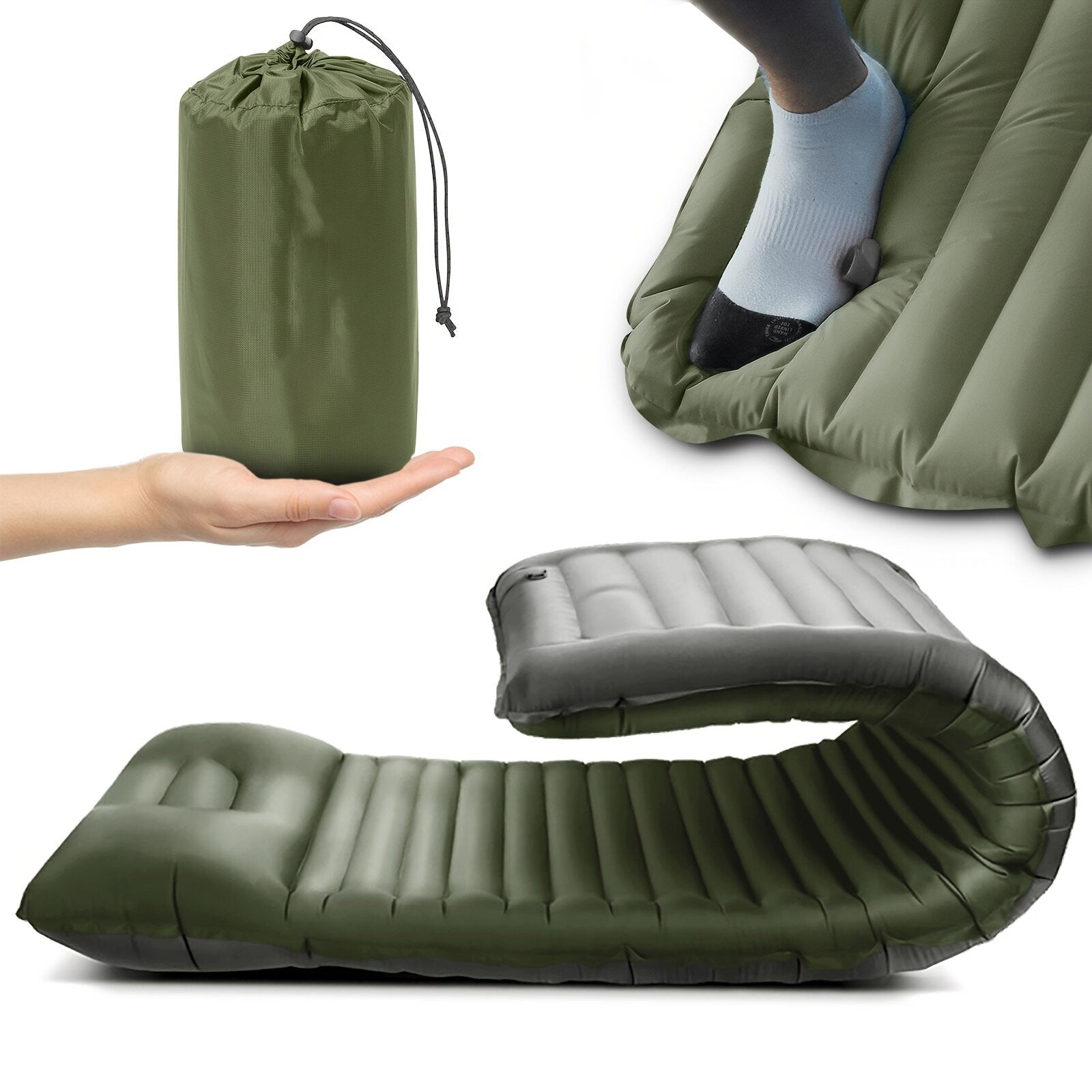 Adventure-Ready Inflatable Mattress - Your Ultimate Camping Companion