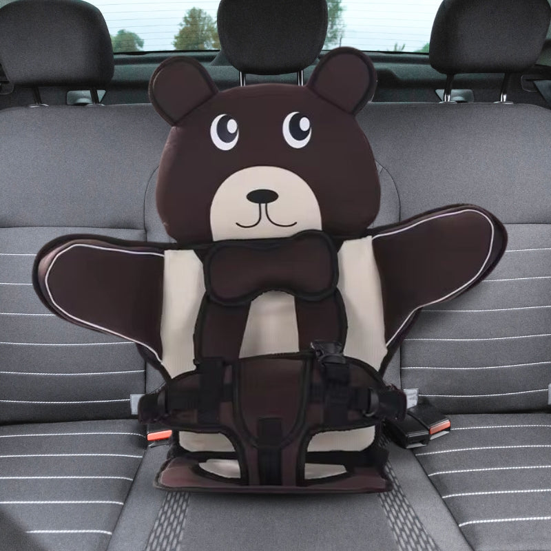 Child Car Protection Cushion Seat Bear