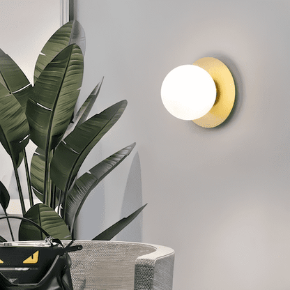 Modern Round Wall Sconce | Elegant Illumination