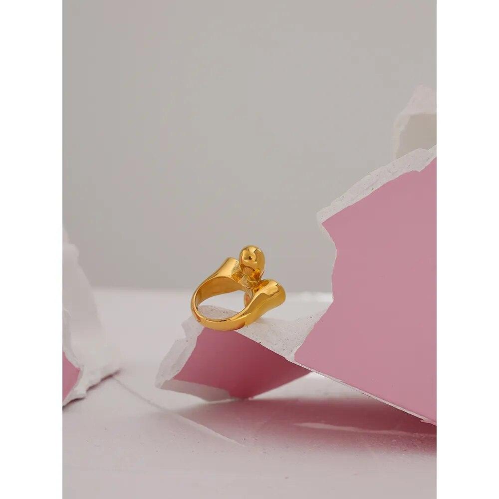 Isolenna Gold Plated Ring