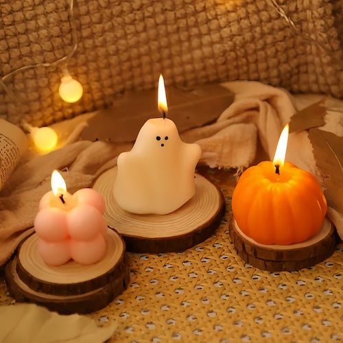 Halloween Pumpkin Candle | Candle Gift Set