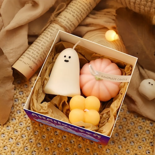 Halloween Pumpkin Candle | Candle Gift Set