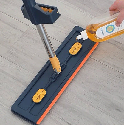 Hands-Free Microfiber Flat Mop