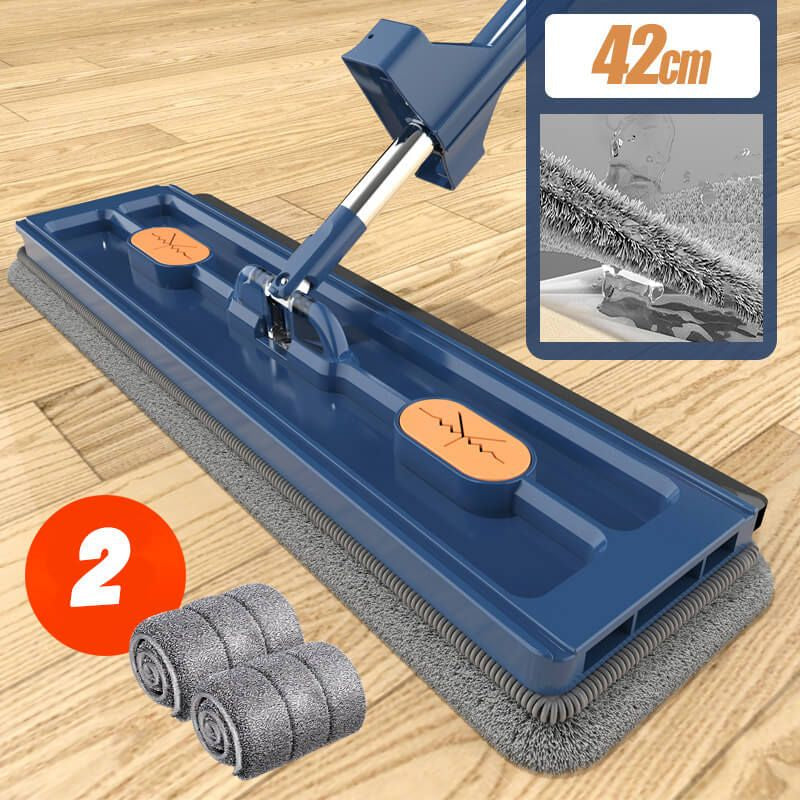 Hands-Free Microfiber Flat Mop