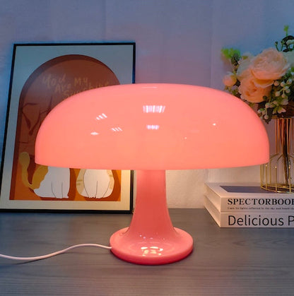 Orange Mushroom Lamp | Timeless Decor