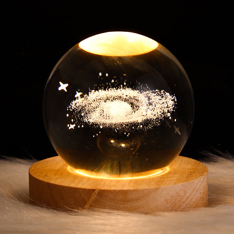 Creative Crystal Planet Night Light