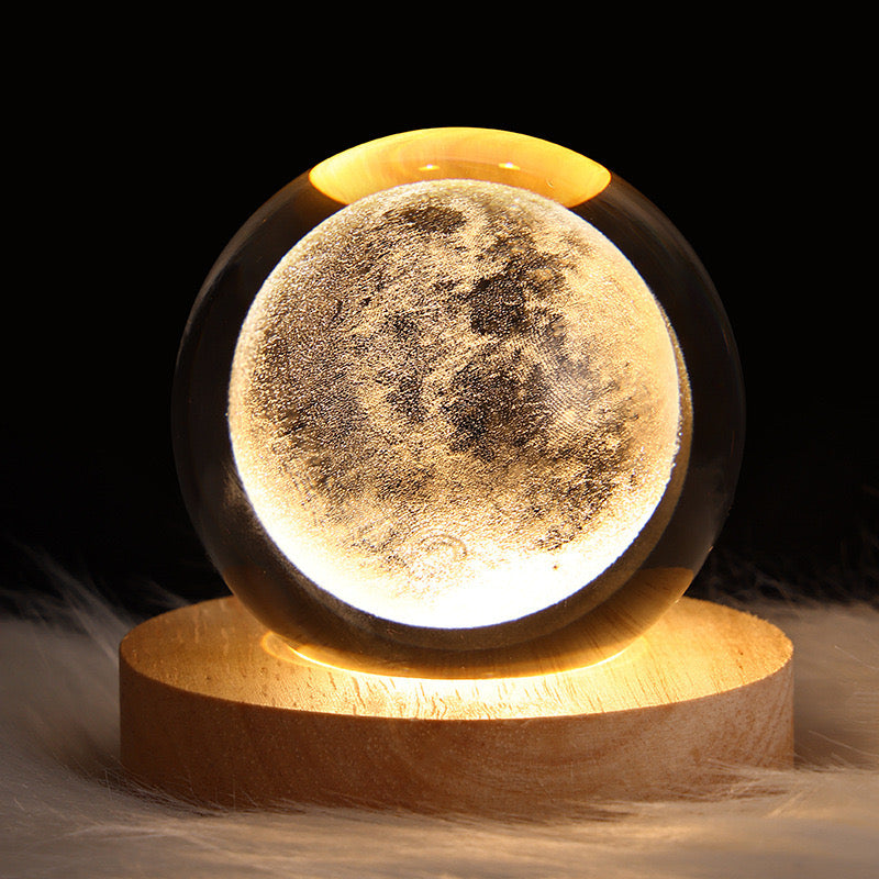 Creative Crystal Planet Night Light