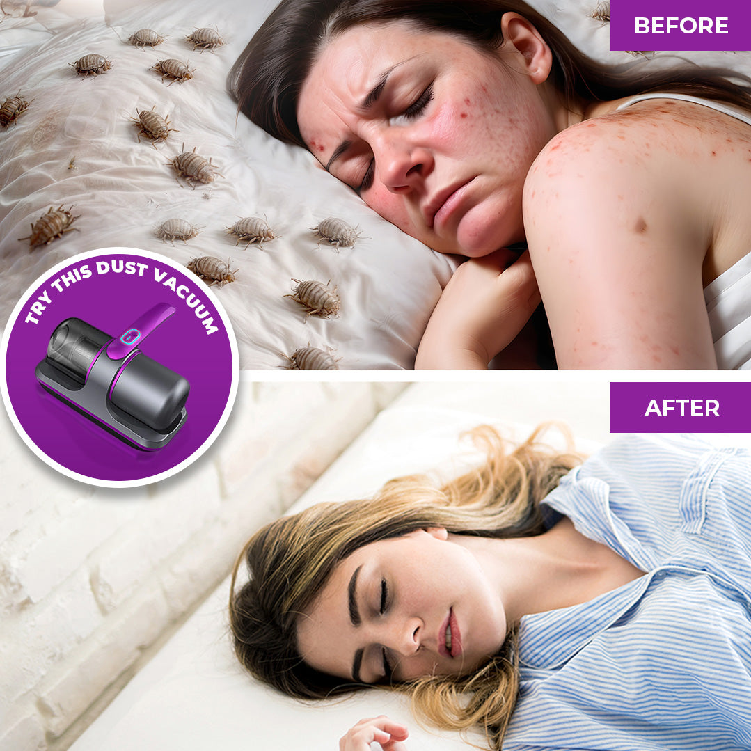 CleanMaster: Powerful Vacuum &amp; Iron Duo - Furniture, Bedsheets, Beds &amp; Other Household