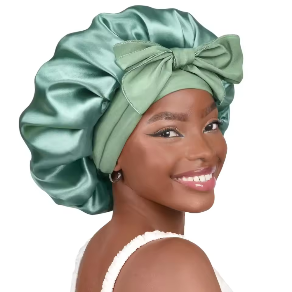 Silk Curly Hair Bonnet