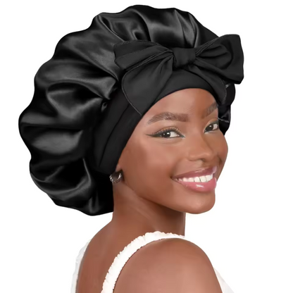 Silk Curly Hair Bonnet