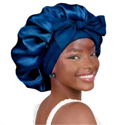 Silk Curly Hair Bonnet