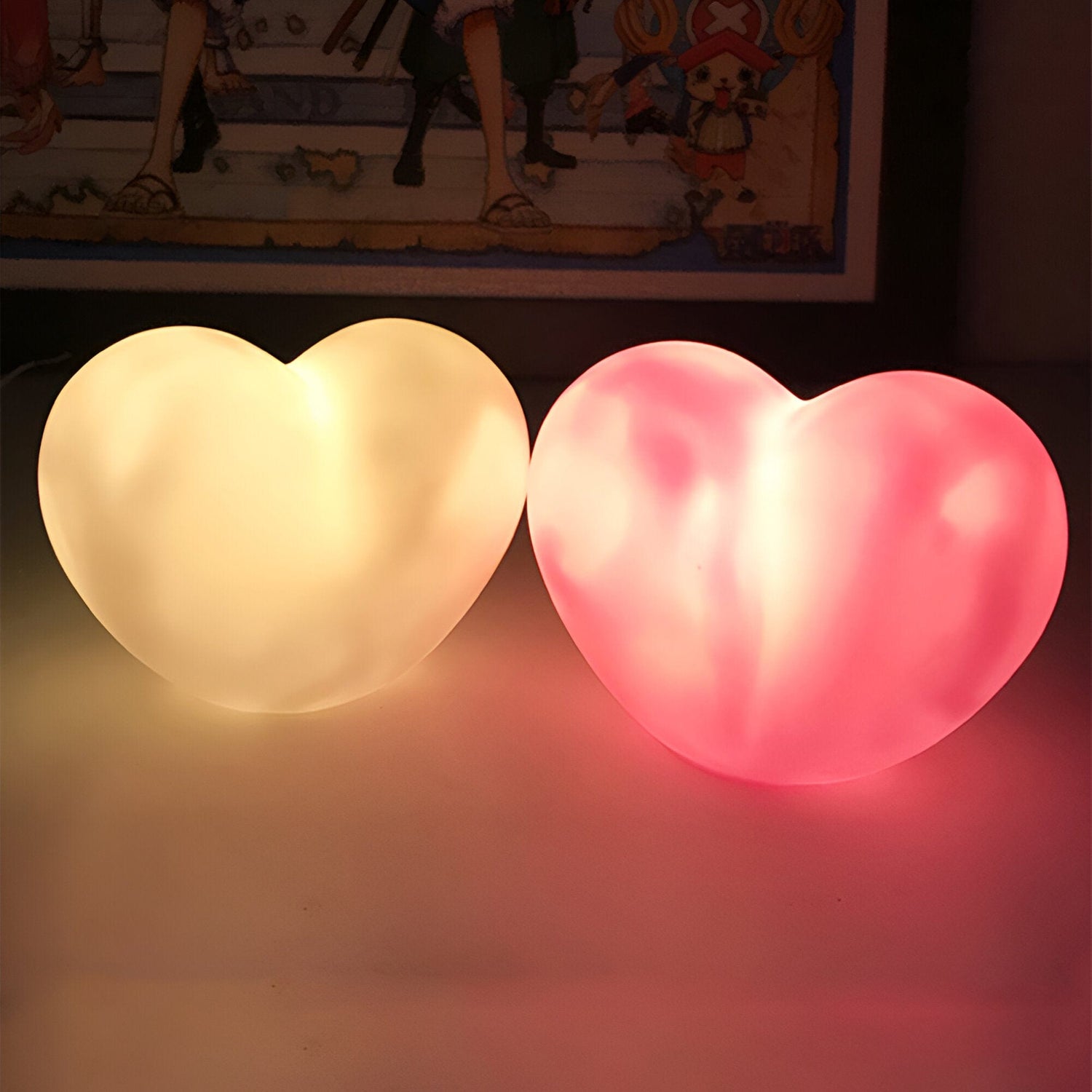 Creative Love Heart LED 3D Lamp