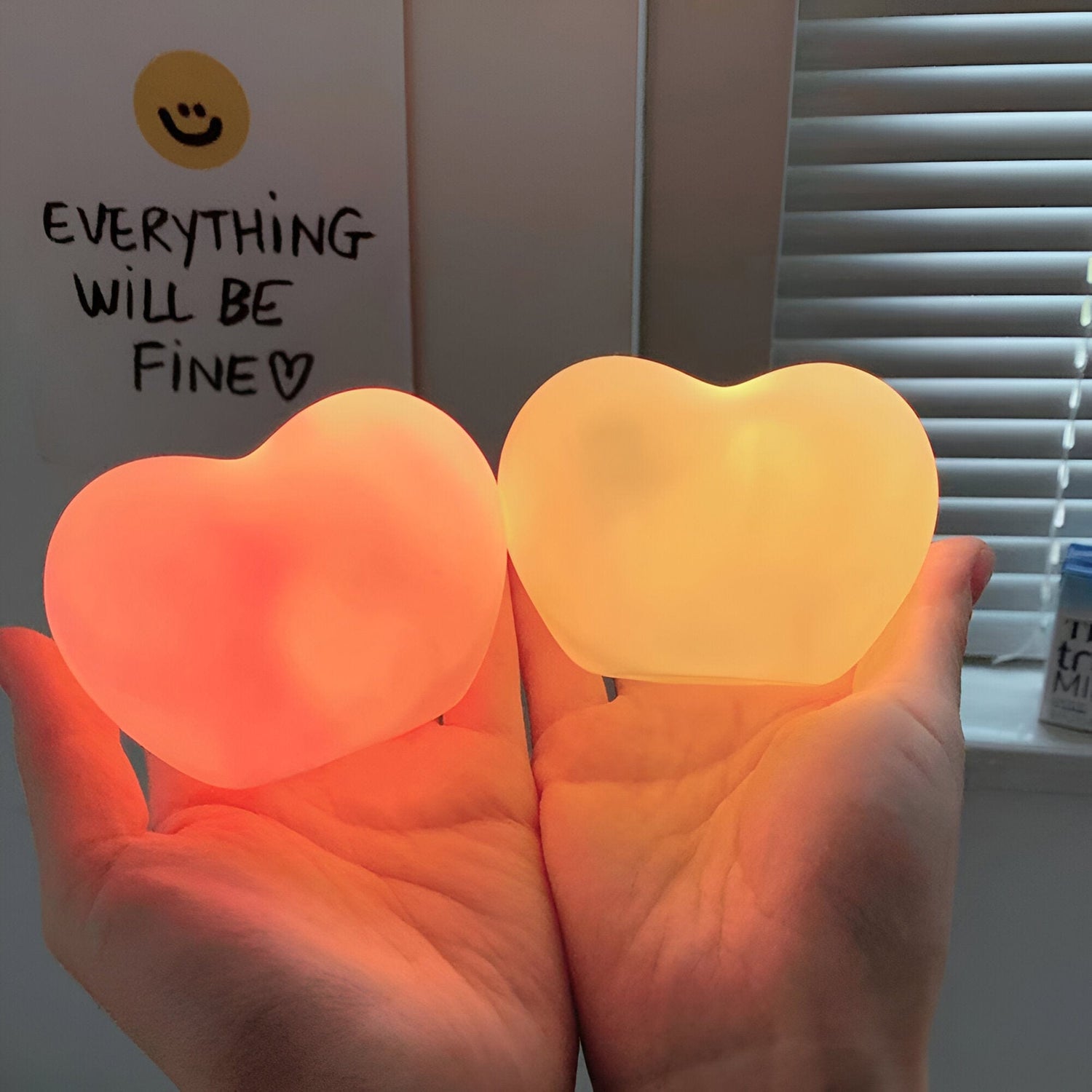 Creative Love Heart LED 3D Lamp