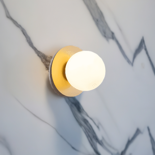 Modern Round Wall Sconce | Elegant Illumination