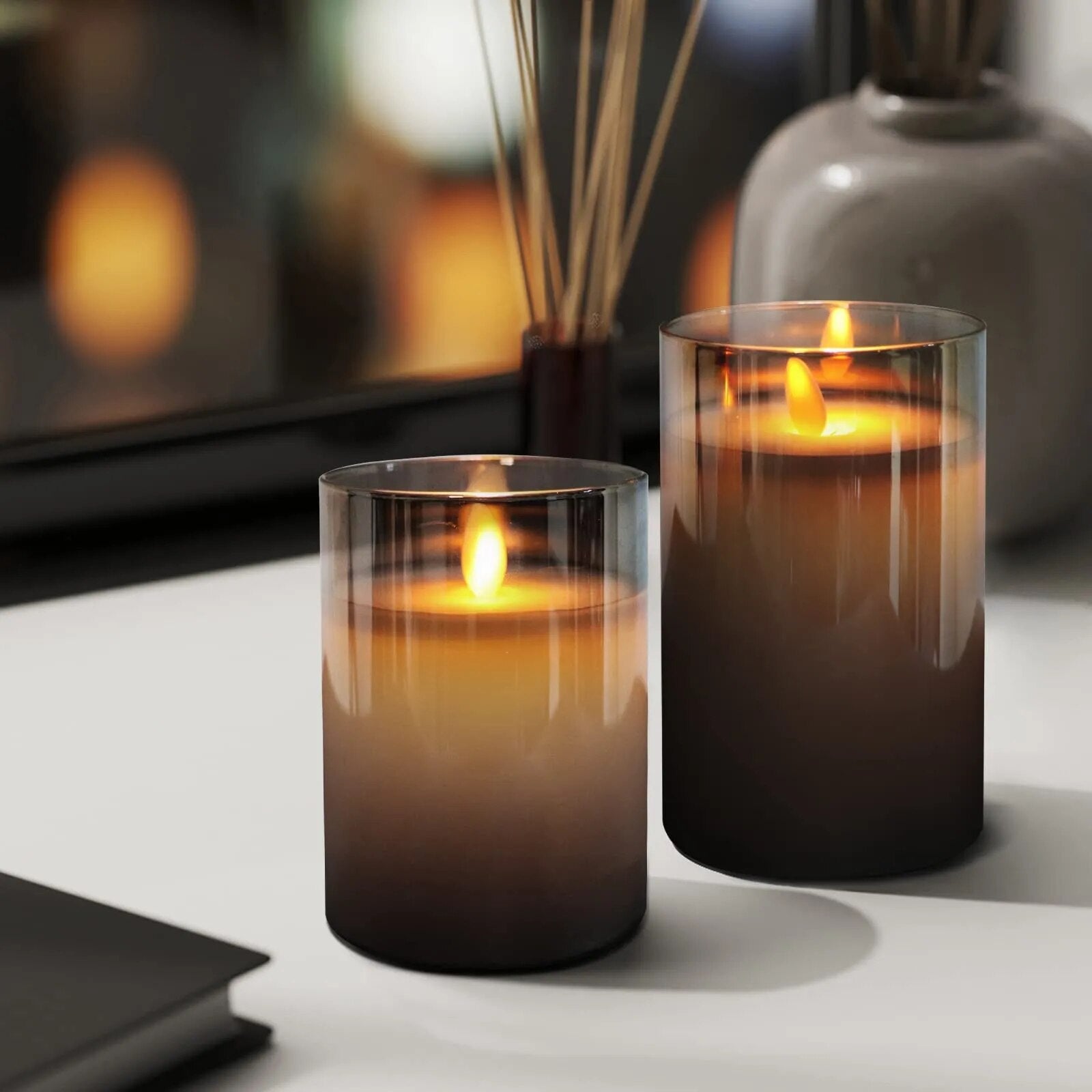 AuraFlame - Flameless Candle Set