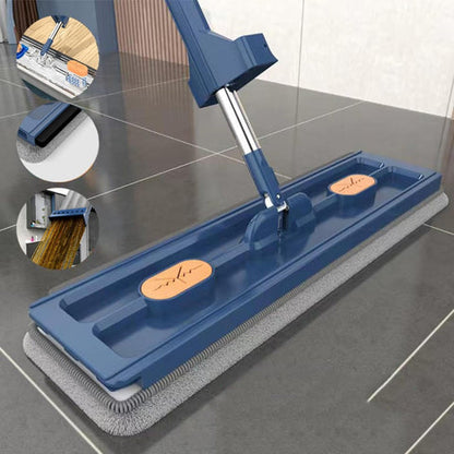 Hands-Free Microfiber Flat Mop