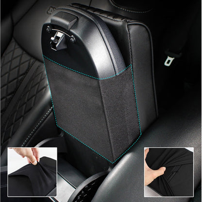 Leather Car Armrest Box Pad (Universal style)