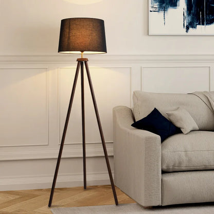 Mid-Century Tripod Floor Lamp | Timeless Charm Illumination