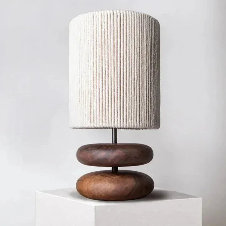 Japanese Style Wood Table Lamp | Embrace Serene Illumination