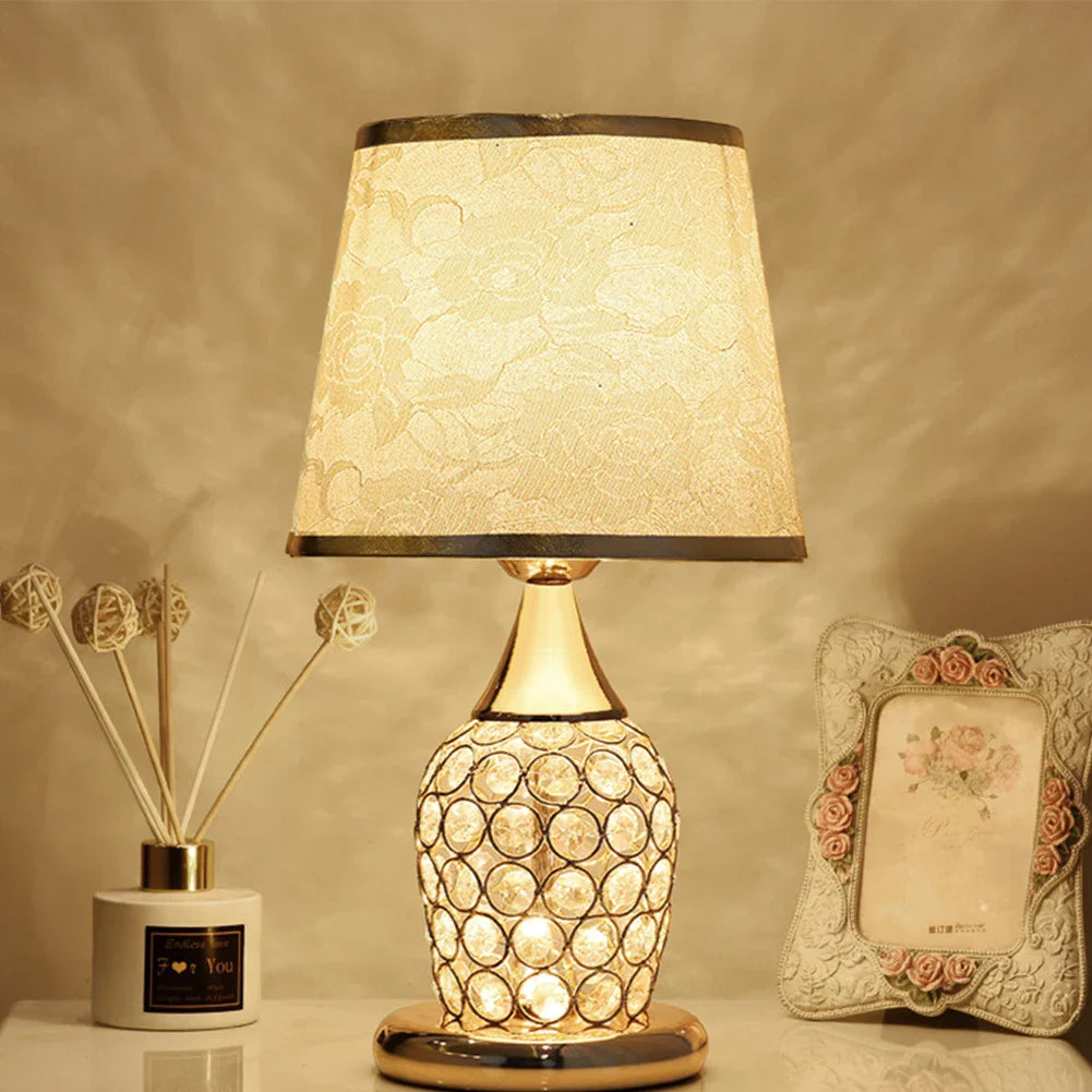 Crystal Table Lamp | Enhance Décor with Elegant Lighting