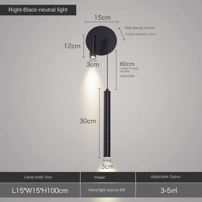 LED Wall Light For Bedroom | Modern &amp; Adjustable Lighting