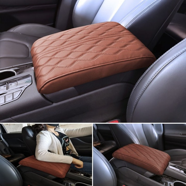 Leather Car Armrest Box Pad (Universal style)