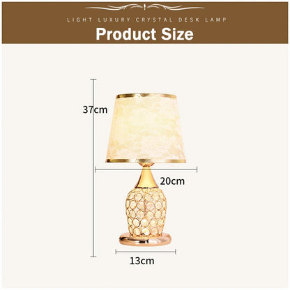 Crystal Table Lamp | Enhance Décor with Elegant Lighting