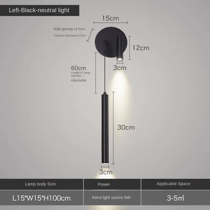 LED Wall Light For Bedroom | Modern &amp; Adjustable Lighting