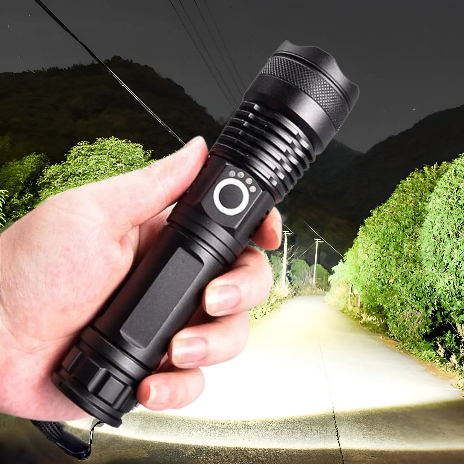 USB Powerful Flashlight Torch