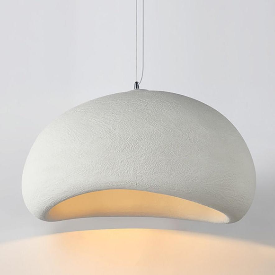 Japanese Wabi-Sabi Chandelier | Zen Stone Pendant Light