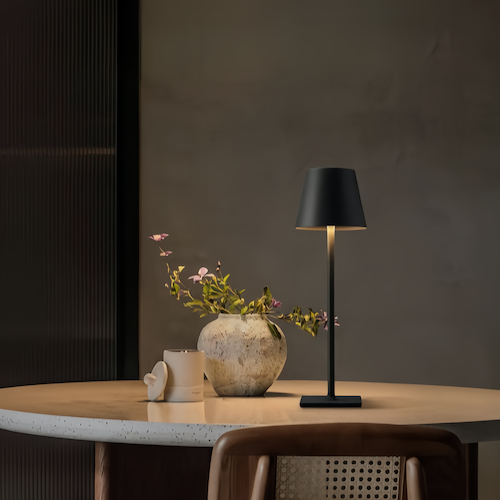 Cordless Dining Table Lamp | Bright and Eco-Friendly Light