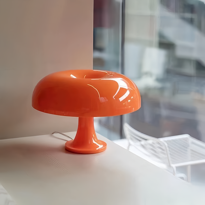 Orange Mushroom Lamp | Timeless Decor