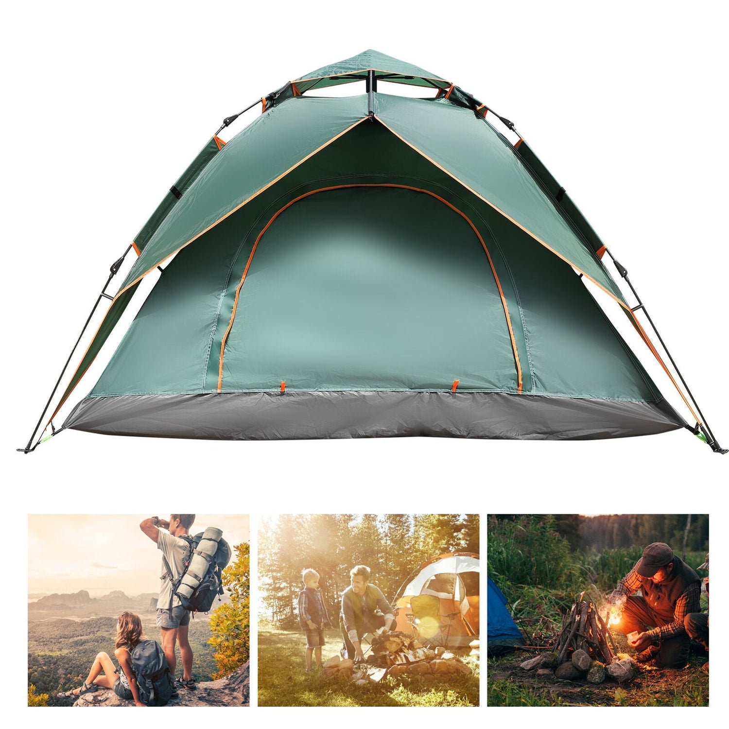 Instant Adventure &amp; Travel Tent: Pop-Up in Just 3 Seconds!